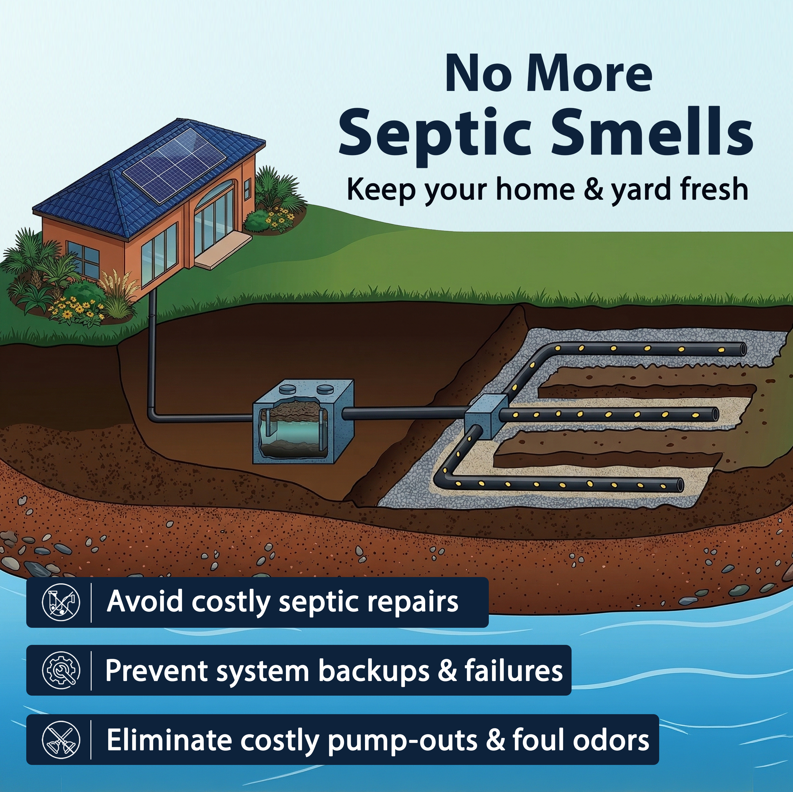 iFLO® Septic Maintenance Flushable Pods with iFLOBiotic™ Enzymes, 6-Pack