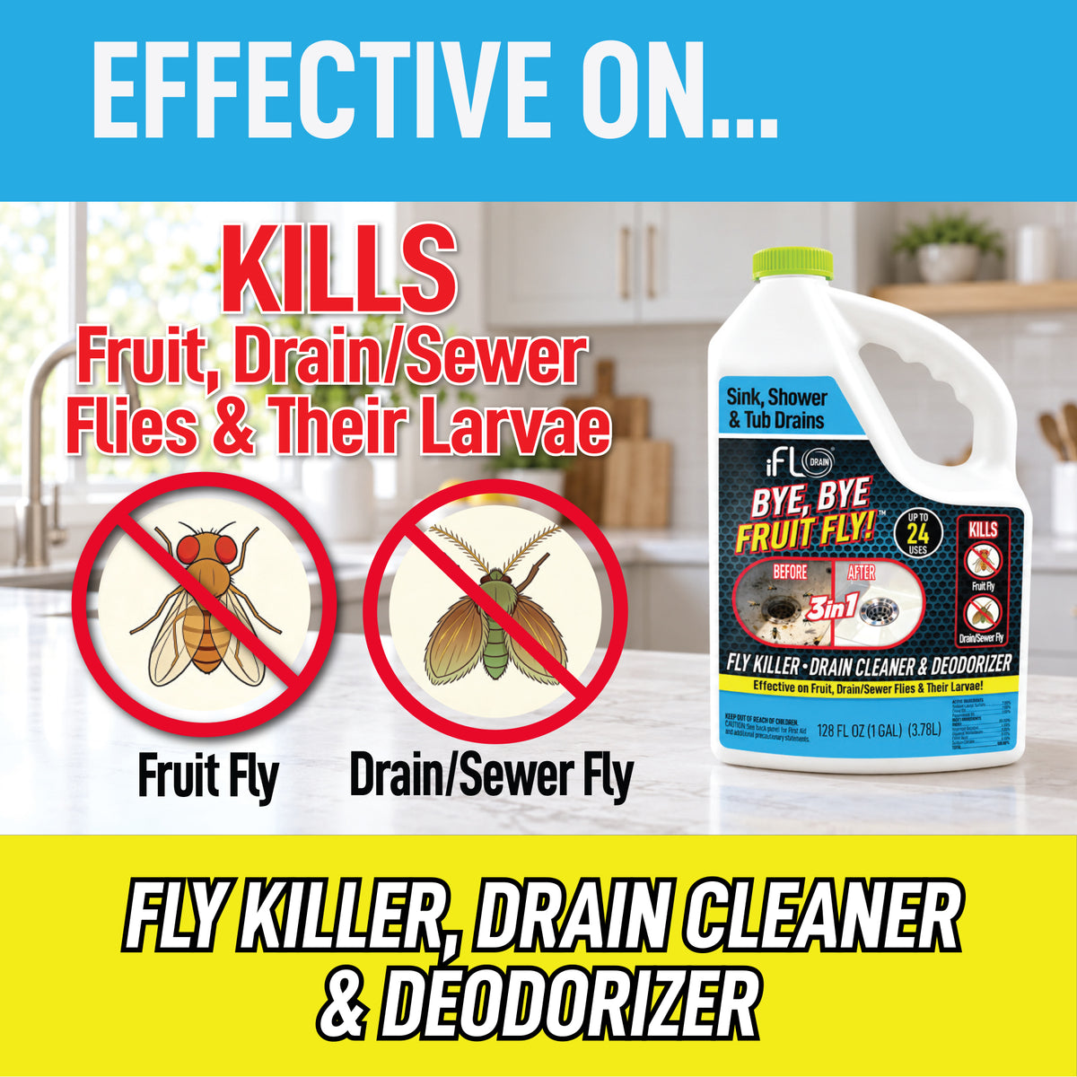 iFLO® Bye-Bye Fruit Fly