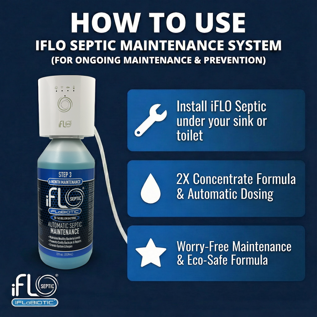 iFLO® Automatic Septic Maintenance System