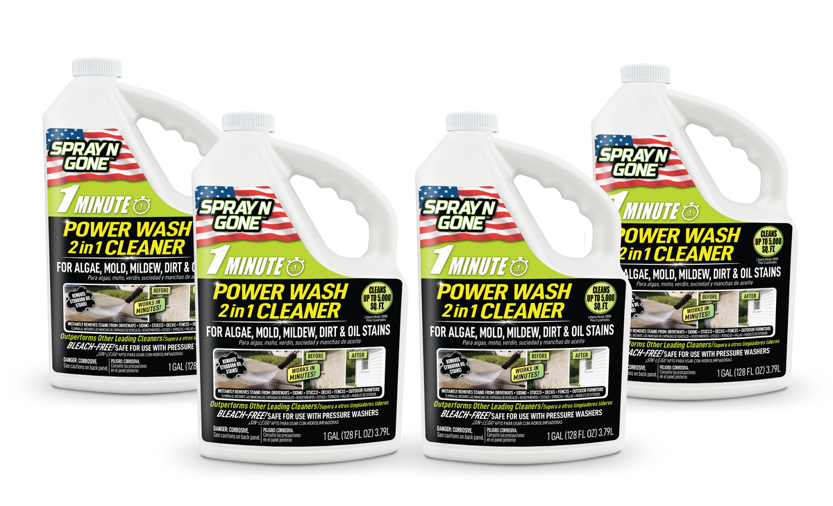 1 Minute Power Wash Cleaner