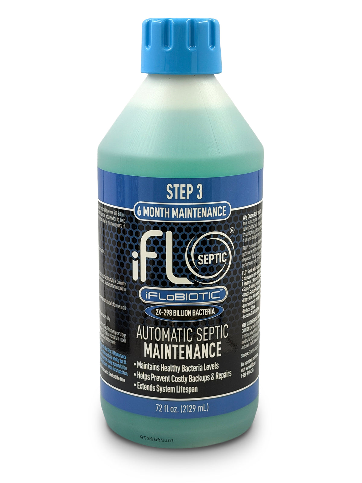 iFLO® Automatic Septic Maintenance Cartridge - Step 3