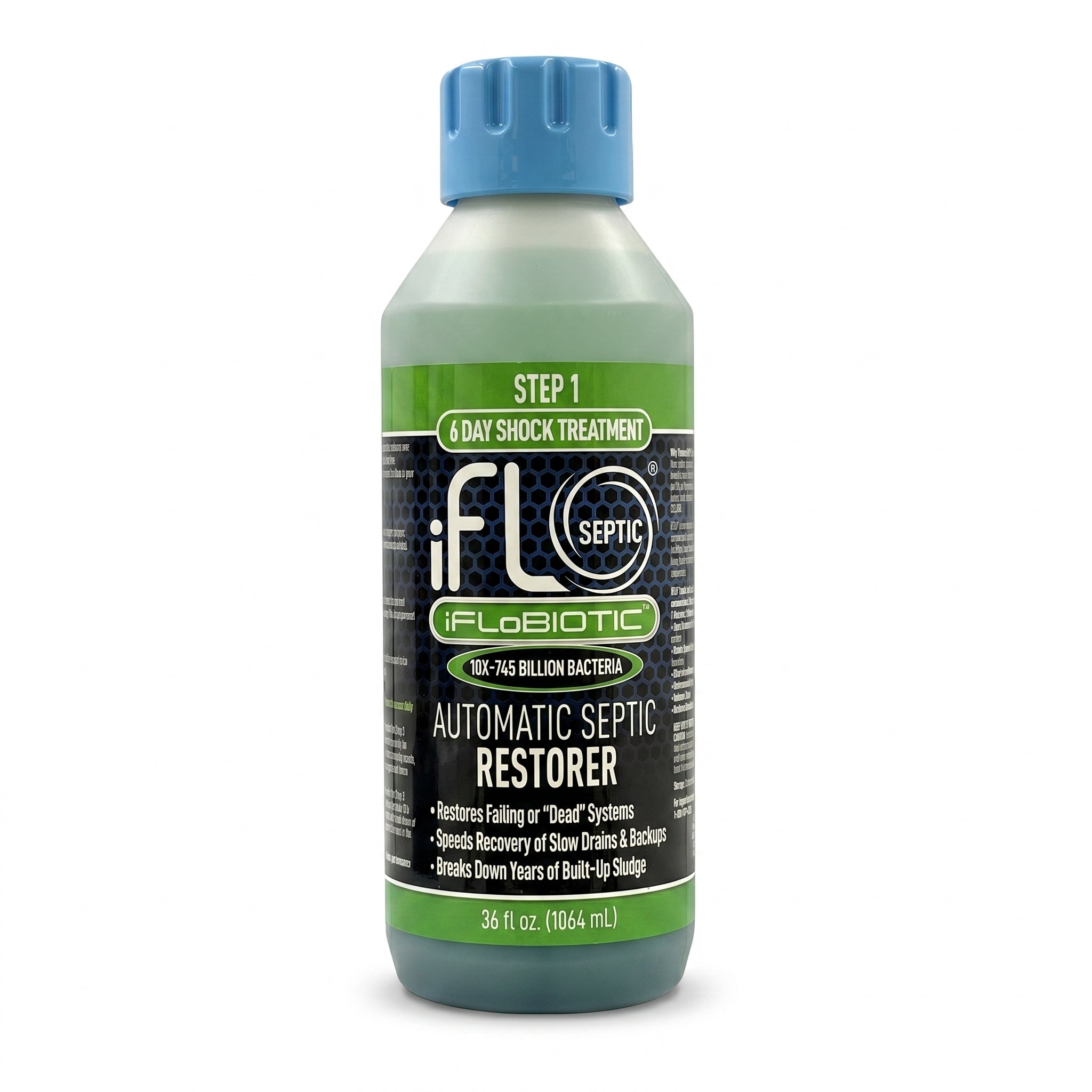 iFLO® Automatic Septic Restorer Cartridge - Step 1
