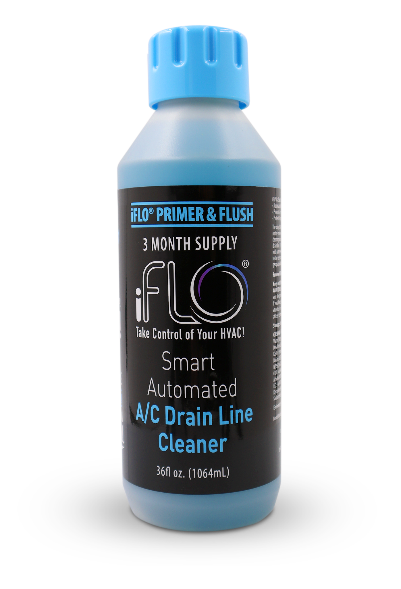 iFLO® Smart Automated AC Drain Line Cleaning System, Includes 3 Month or 6 Month Cartridge