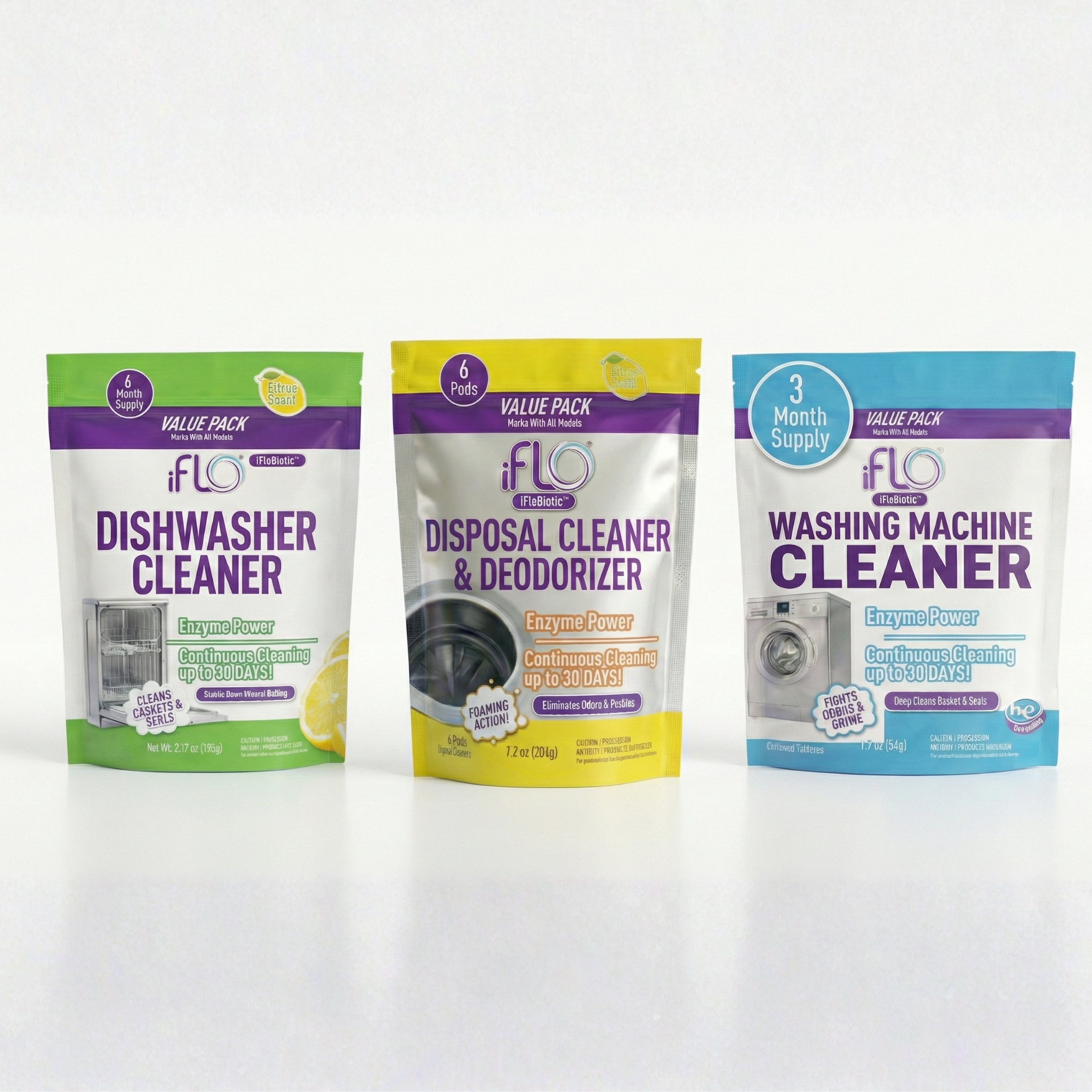 iFLO® Complete Appliance Care Pod Bundle